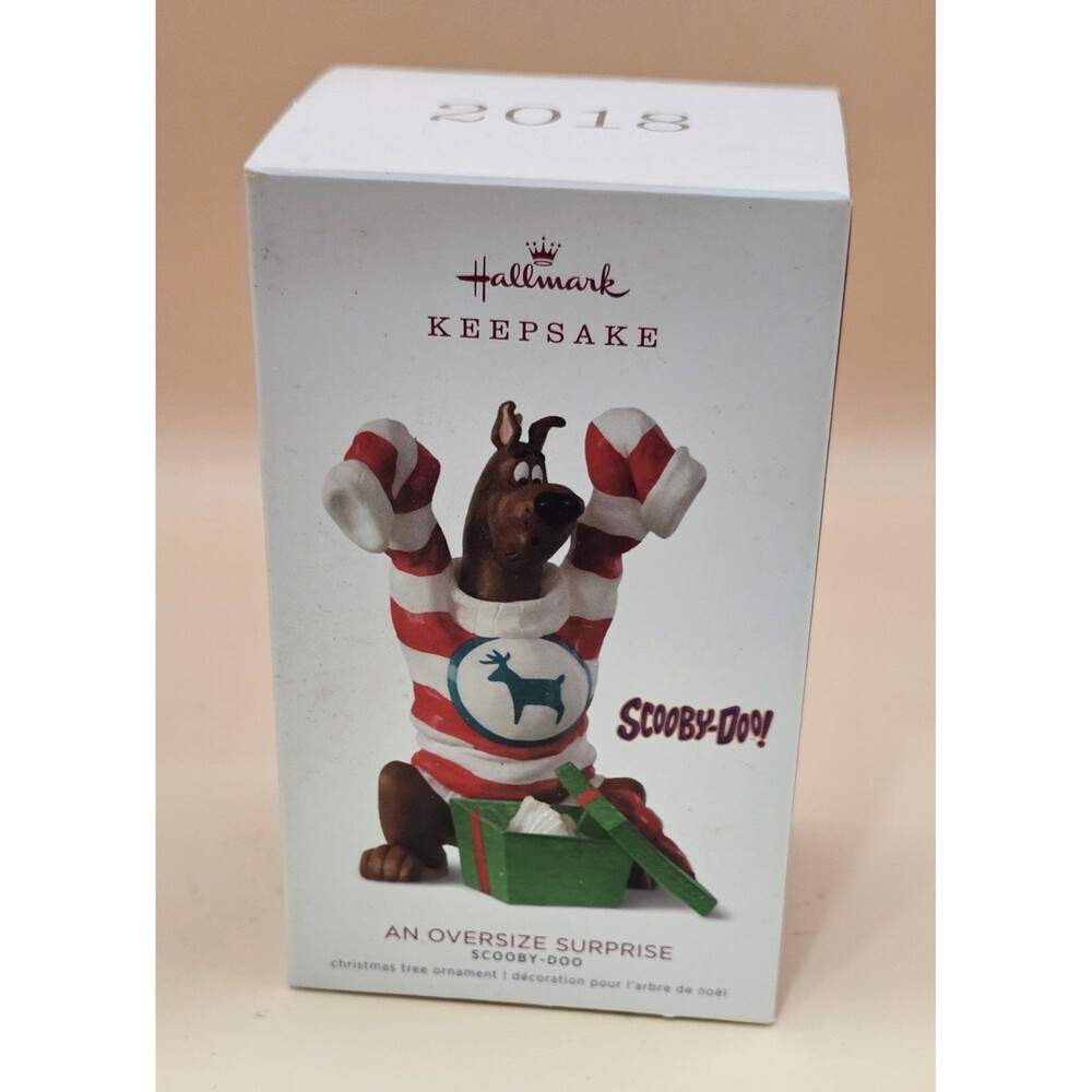 2018 Hallmark Keepsake Christmas Ornament - Scooby-Doo An Oversize Surprise